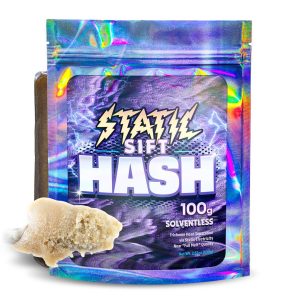 Static Sift - THCa Hash Bar - 100g